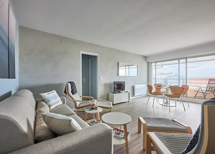 Le Tikahupo - Appt Vue Sur Le Port Apartman Courseulles-sur-Mer