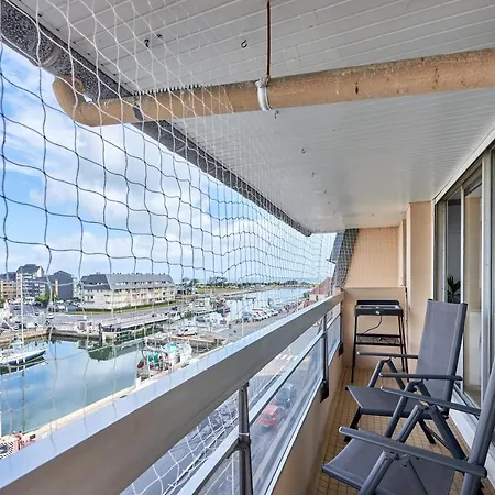 Le Tikahupo - Appt Vue Sur Le Port Apartmán Courseulles-sur-Mer